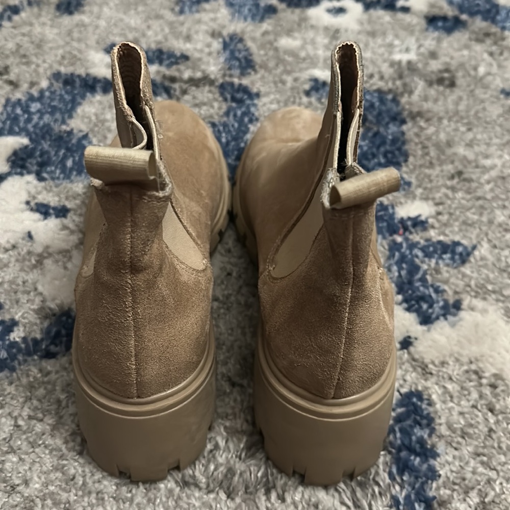 Steve Madden Howler Tan Boots Size 8 - Picture 5 of 5